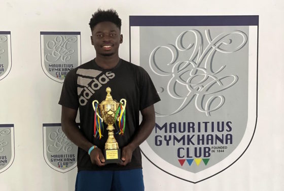 Encore un trophée pour Moise Essiso à l’Île Maurice